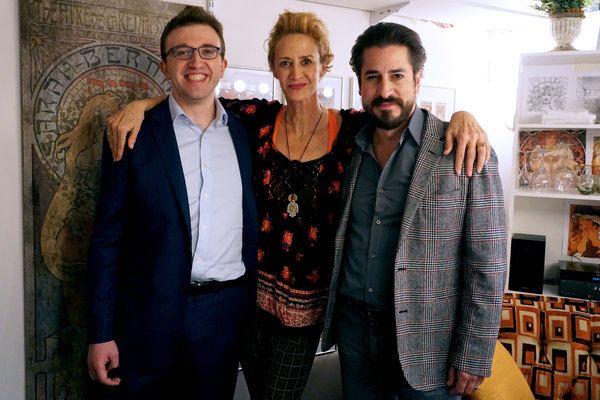 Marcus Mucha, Janet McTeer and Matthew Saldivar Photo